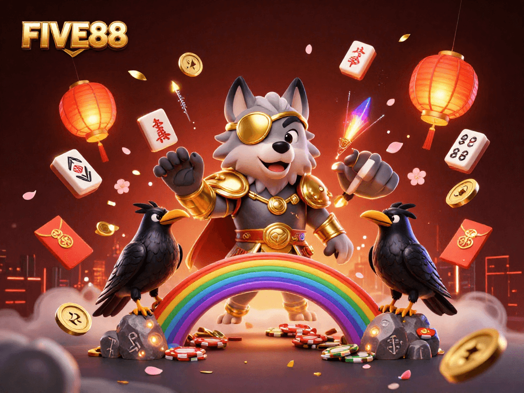 Experience the thrill of gaming at FIVE88 with a mythical showdown of luck and strategy.