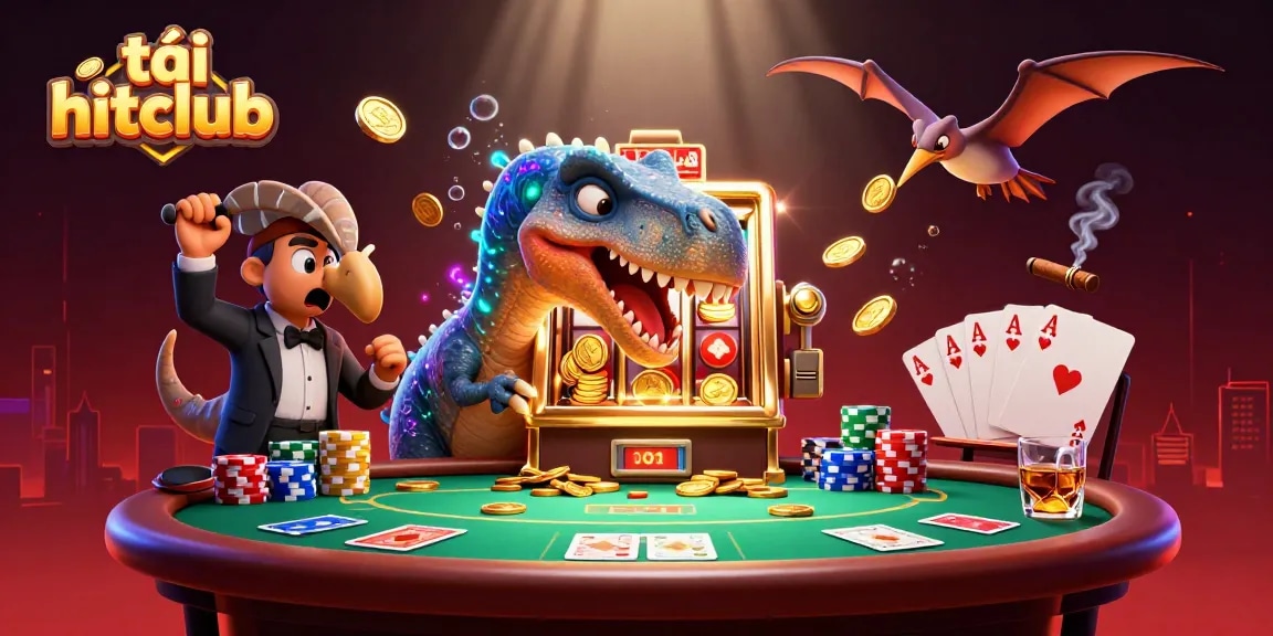 Engage in the excitement as you tải hitclub and experience the rush of winning golden coins at themed casino tables.