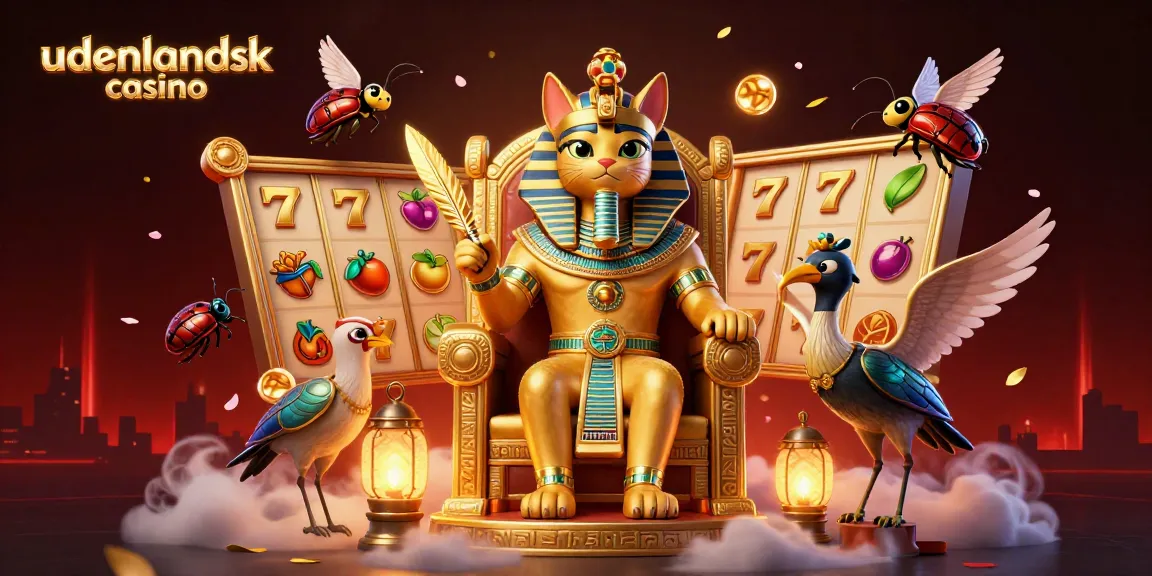 Experience the excitement of udenlandsk casino with vibrant visuals and dynamic slot elements.