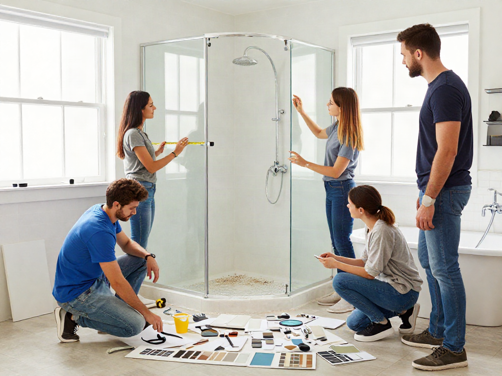 Badumbau Augsburg – Badezimmerumbau von Wanne zur Dusche mit persönlicher Beratung und hochwertigen Materialien