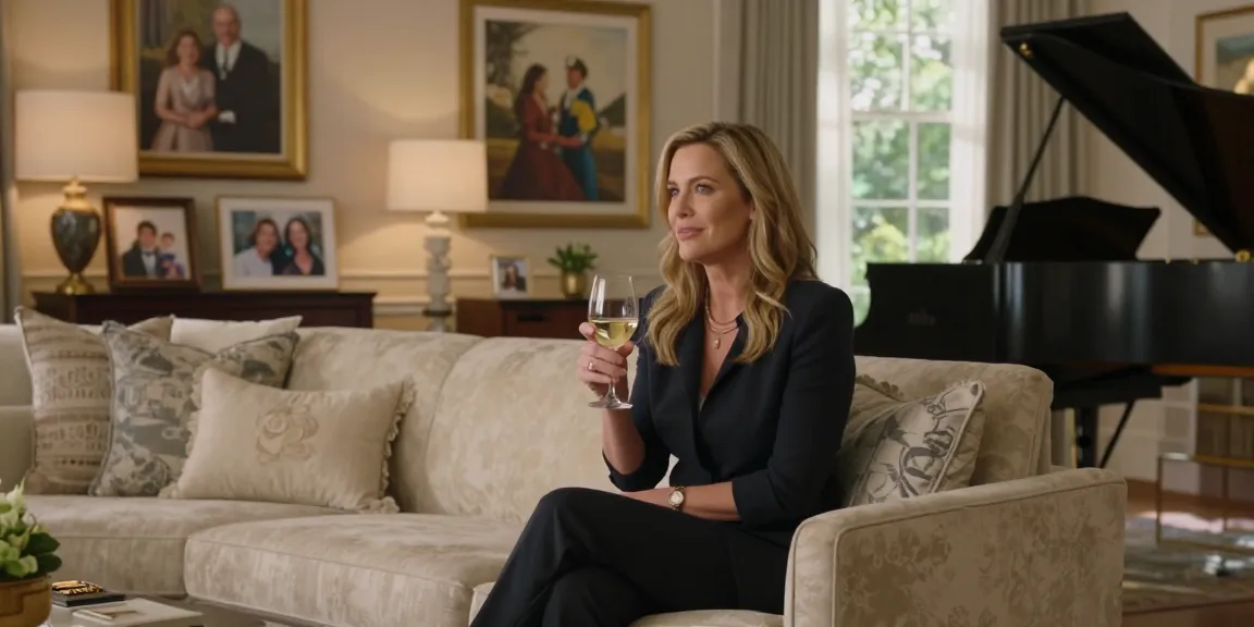 Tucker Carlson Wife Heiress Net Worth depicted in an elegant home environment, showcasing luxury and lifestyle.