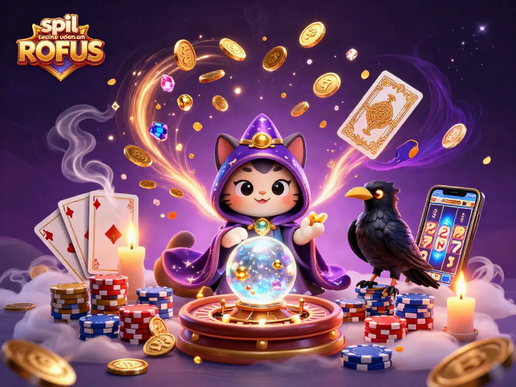 Engage with the thrilling world of spil casino uden om ROFUS featuring mystical characters and vibrant game elements.