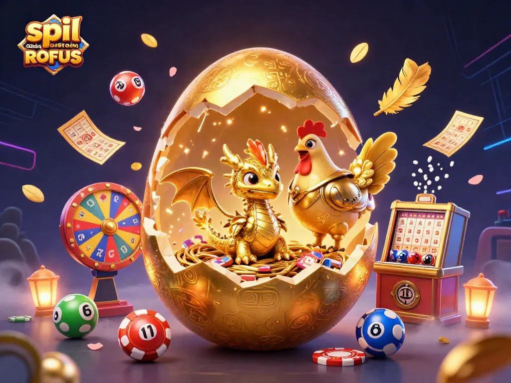 Engage in thrilling gaming experiences with spil casino uden om ROFUS, featuring vibrant slot reels and colorful elements.