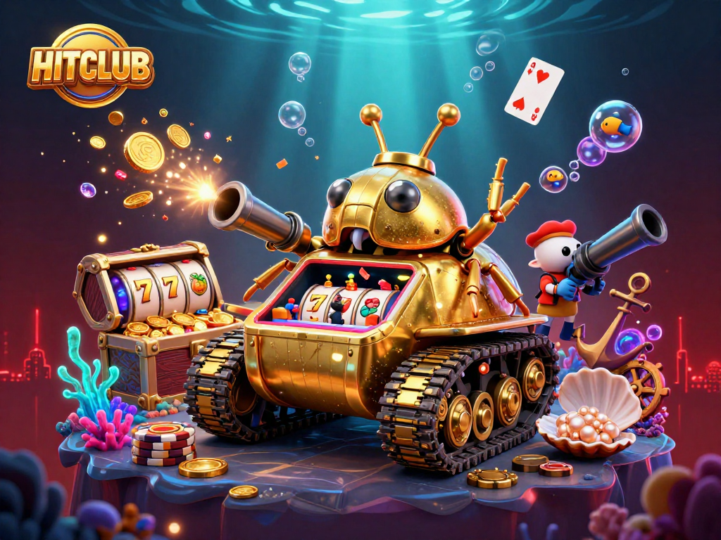 Players enjoy thrilling casino vibes with HITCLUB's unique 3D slot gaming experience.