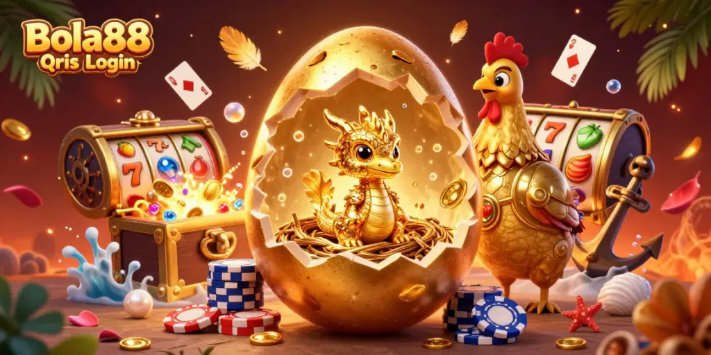 Engage with Bola88 Qris Login in a vibrant world filled with casino excitement and dynamic characters!