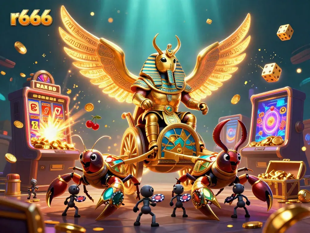 Experience thrilling jackpots at r666 with vibrant casino games and striking characters.