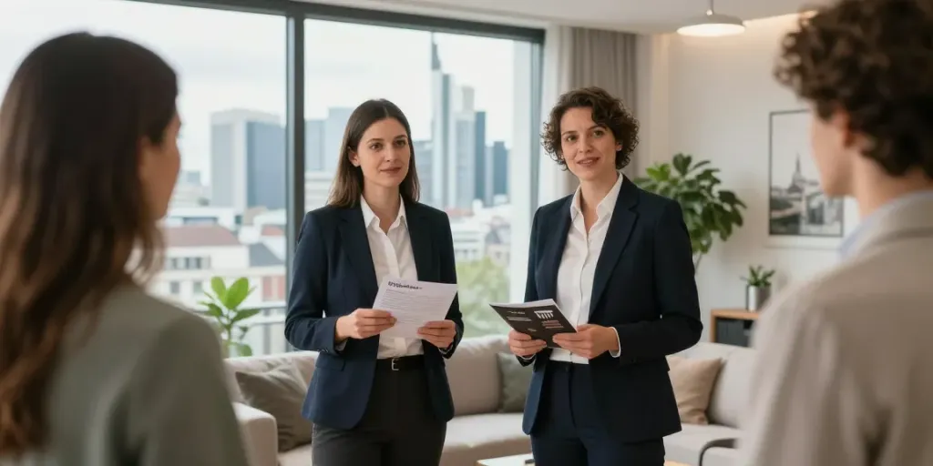 Bester Immobilienmakler Frankfurt präsentiert moderne Immobilie in stilvollem Ambiente