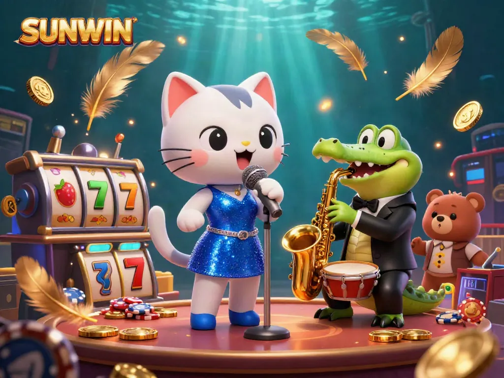 Engage with SUNWIN's vibrant casino world featuring dynamic characters and rich game elements.