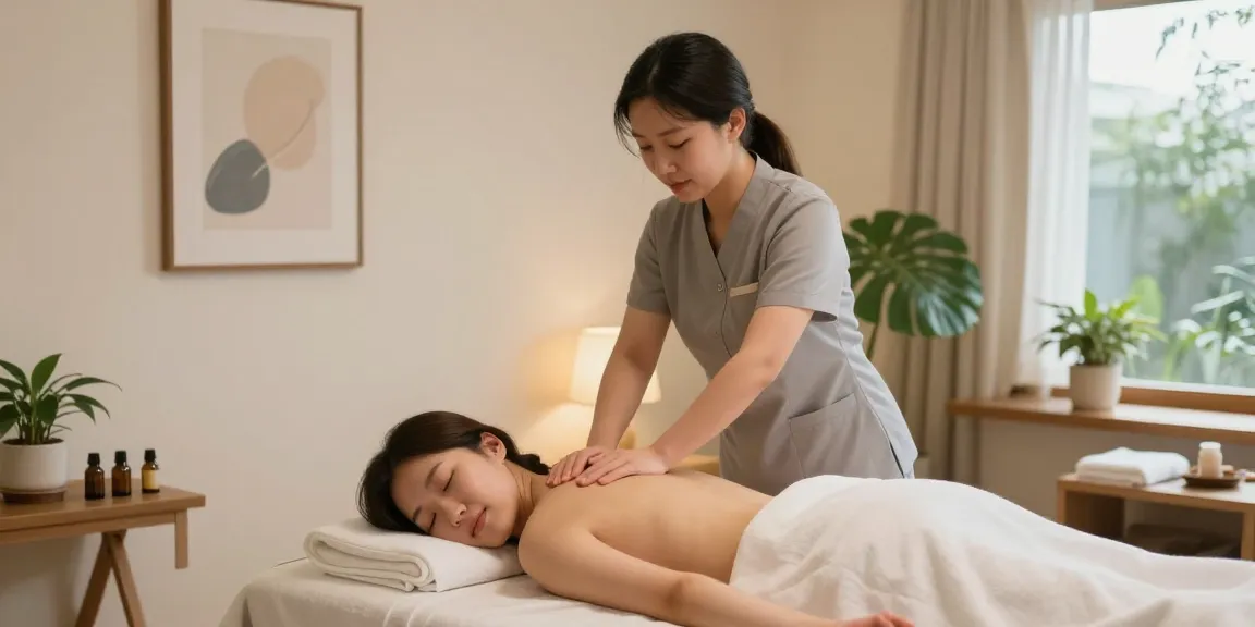 Experience soothing 영등포출장 massage in a peaceful home environment.