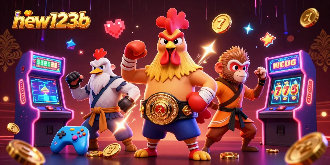 Experience thrilling gameplay at new123b with vibrant casino elements and characters.