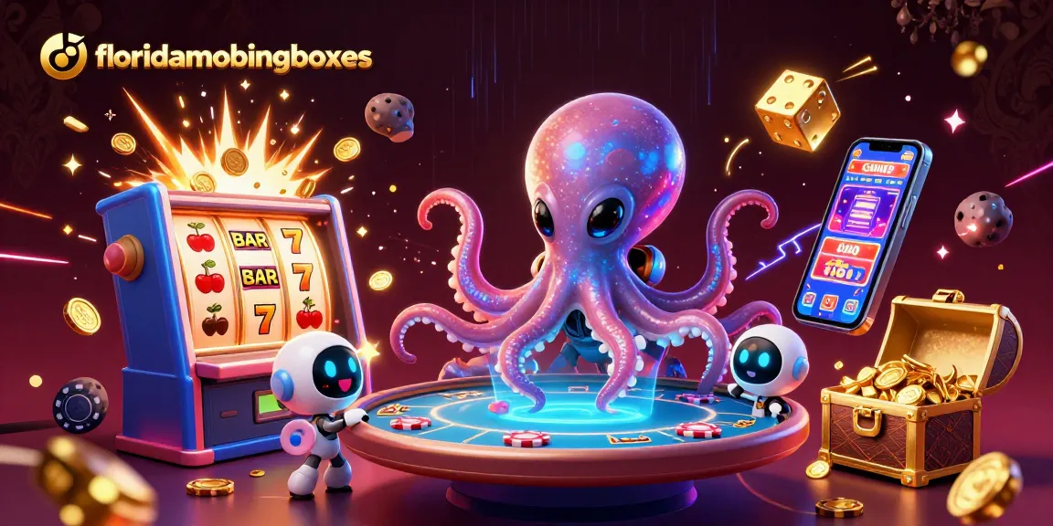 Engage in thrilling gameplay at floridamovingboxes with an alien octopus and exciting casino elements!