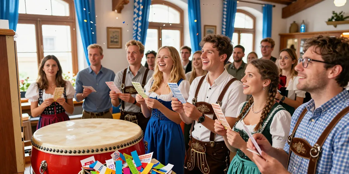Bayernlos zweite Chance: Wie lange bleibt das Los in der Trommel - Festliche Stimmung bei der Lottoziehung mit Gewinnern und Losen.