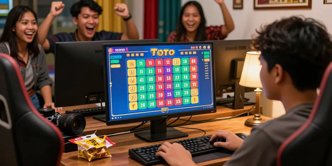Permainan lotere Toto di arena online dengan pemain Indonesia yang bersemangat.