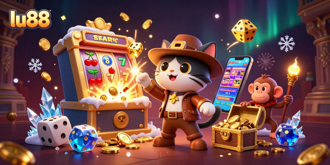 lu88 reveals hidden treasures in a vibrant casino temple, uncovering fortune with dazzling game elements.