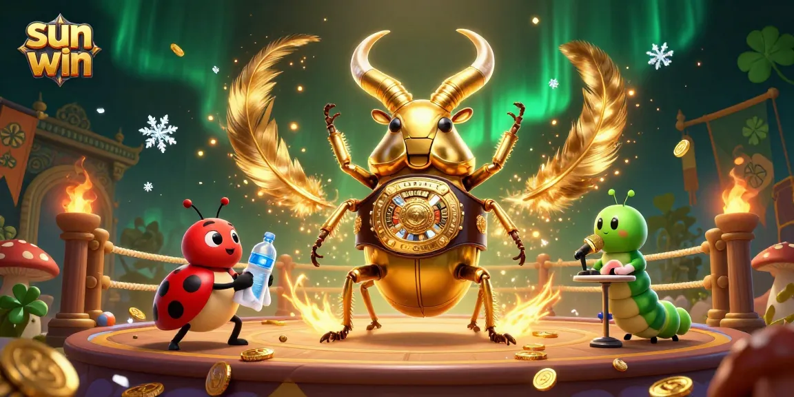 Engage in thrilling gameplay with Sun Win's vibrant 3D illustrated casino showdown featuring unique characters.