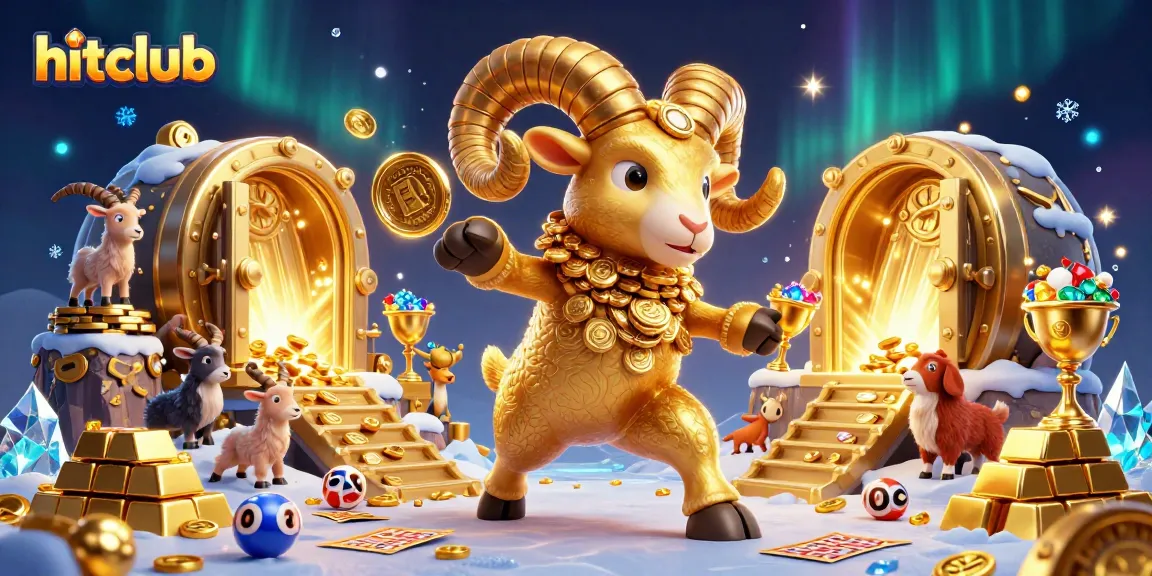 Engage with hitclub’s dynamic bingo and lottery atmosphere in a vibrant 3D scene
