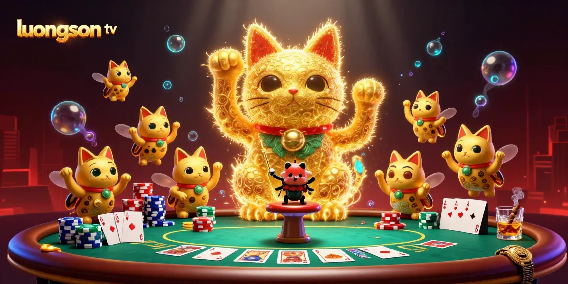 Experience thrilling gaming with luongson tv's vibrant casino atmosphere and lively character interactions.