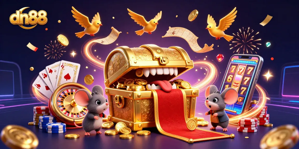 Win at dn88 with exciting games, sparkling gems, and golden coins flowing everywhere!