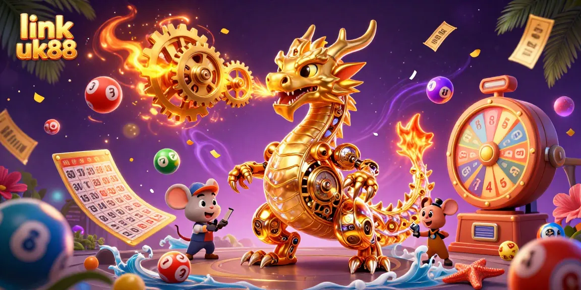 Experience thrilling wins at link uk88 with vibrant lottery and bingo-themed 3D action.