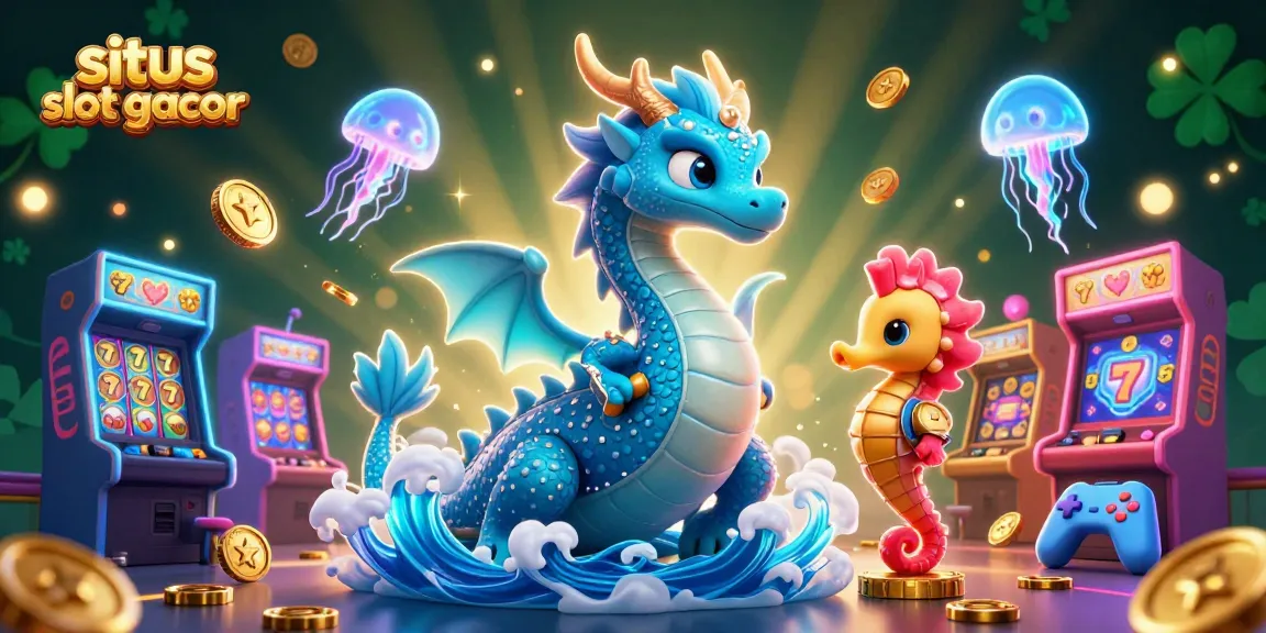 Experience thrilling gameplay at situs slot gacor with dragons, knights, and glowing jellyfish!